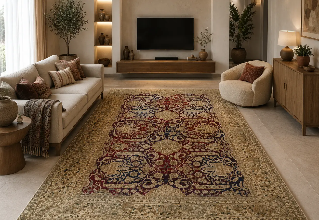 فرش کهنه نما